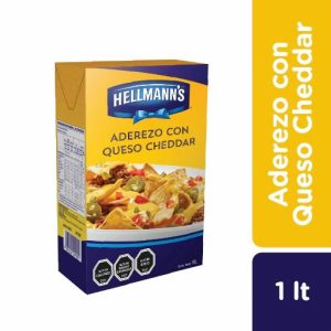 QUESO CHEDDAR HELLMANNS 1 litro
