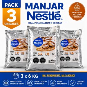 MANJAR NESTLE Pastelero 3X6 kg