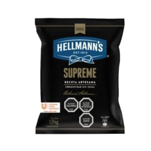 MAYONESA HELLMANNS SUPREME 1.9 kilos