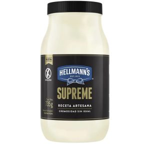 MAYONESA HELLMANNS SUPREME FRASCO 735 gr