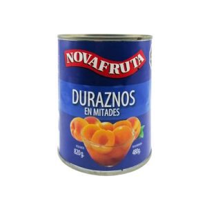 DURAZNO MITADES NOVAFRUTA 820 gramos
